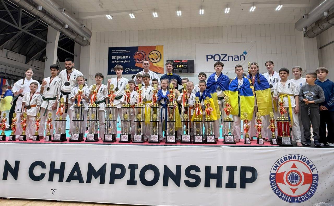 Решетилівські каратисти здобули призові місця на Чемпіонаті Європи з кіокушин Будо карате