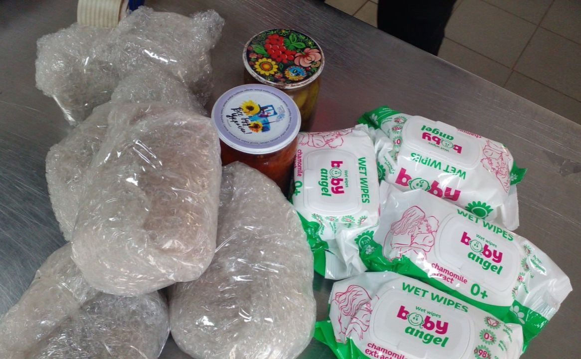 Із Решетилівки відправили харчі на фронт