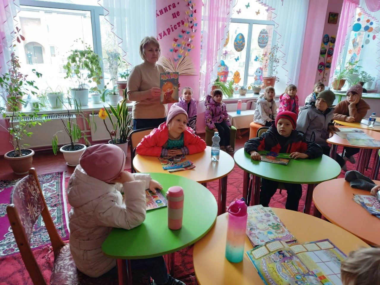 У Решетилівській ЦМБ для юних читайликів провели бібліоподорож