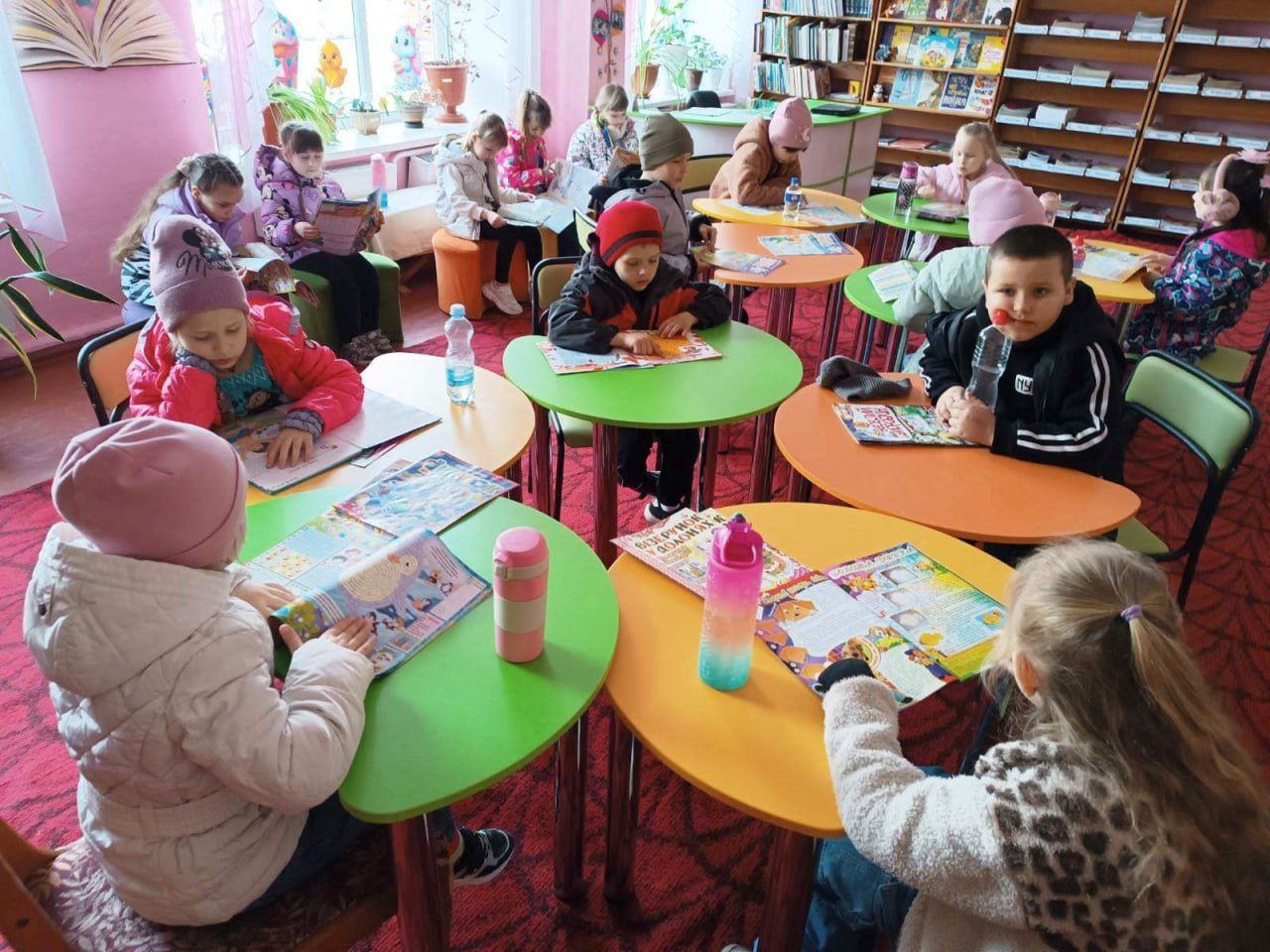 У Решетилівській ЦМБ для юних читайликів провели бібліоподорож