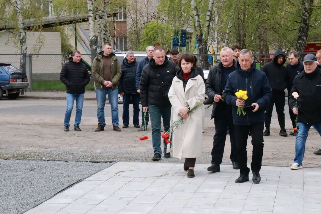 У Решетилівці вшанували ліквідаторів аварії на Чорнобильській АЕС