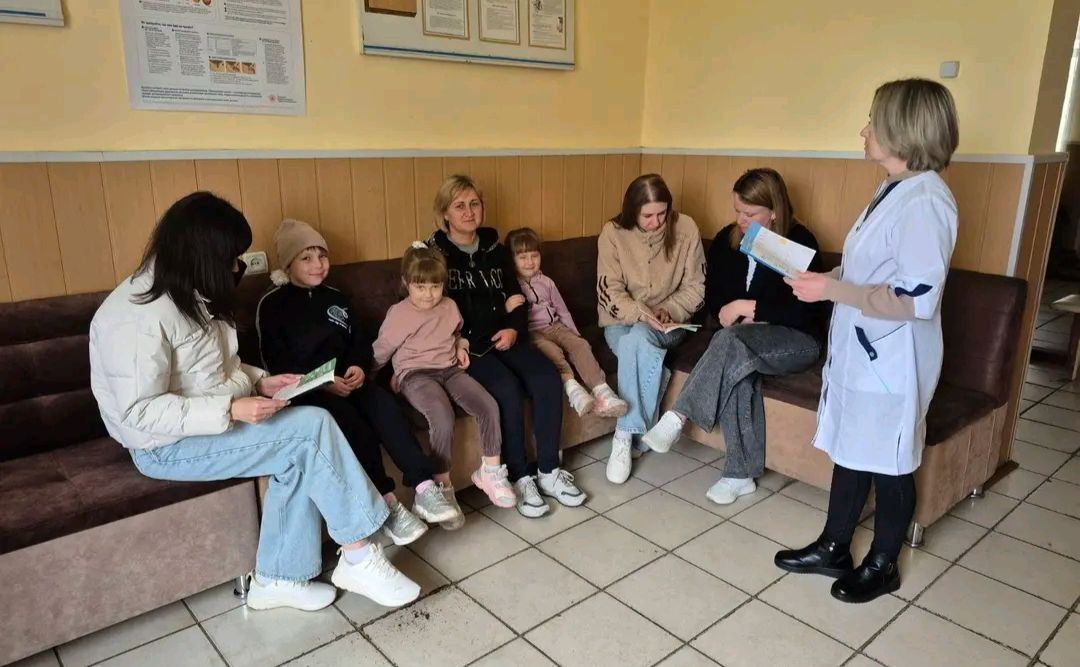 У Центрі ПМСД провели бесіду щодо вакцинації дітей