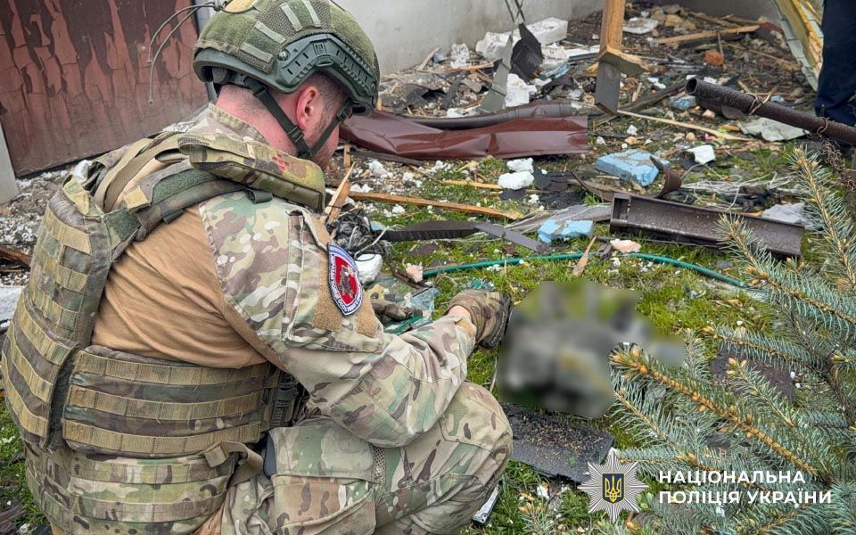 У Кременчуцькому районі після нічної атаки виявили нерозірвані касетні боєприпаси