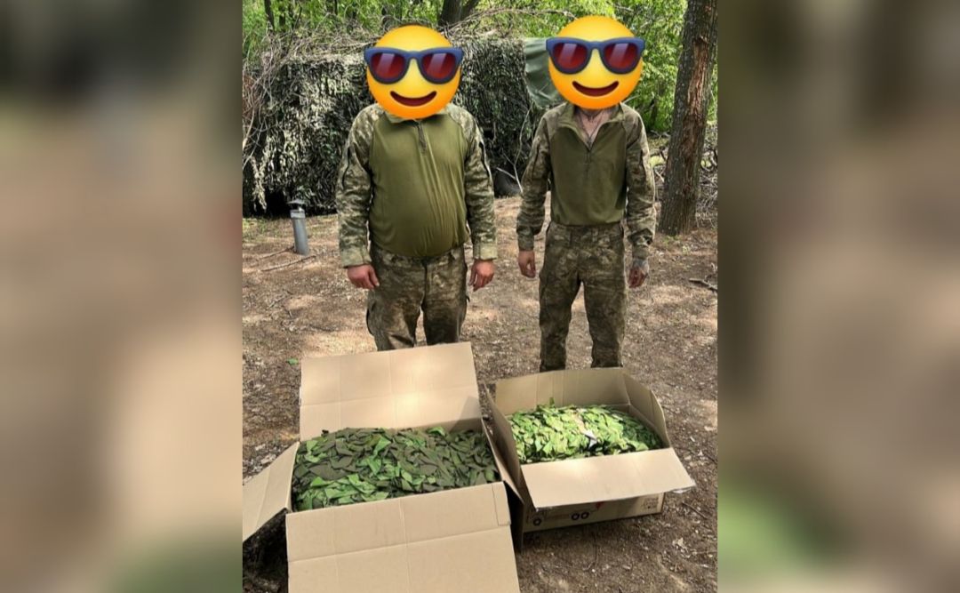 Бійці із 38-ї бригади отримали маскування