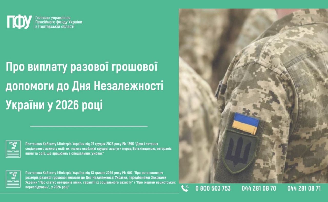 Разова грошова допомога до Дня Незалежності України: хто отримає і куди звертатися