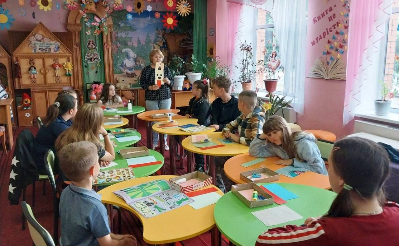 Решетилівські діти відвідали майстерклас із паперопластики