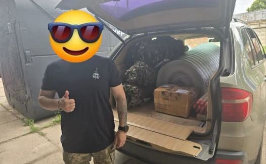 Бійці із 116-ї бригади отримали партію інструментів для облаштування бліндажів