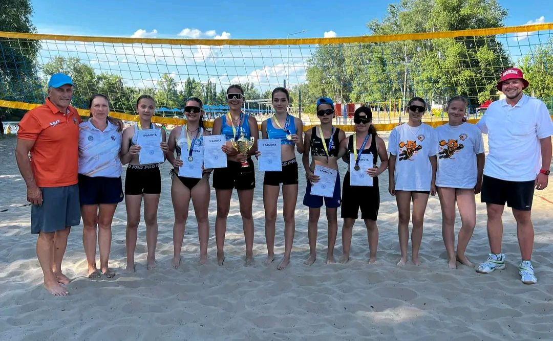 Решетилівські волейболістки тріумфували на чемпіонаті Полтавської області із пляжного волейболу