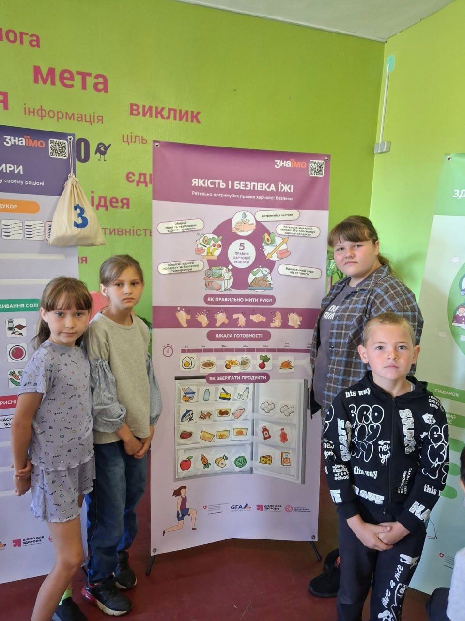 Із шевченківськими школярами говорили про культуру харчування