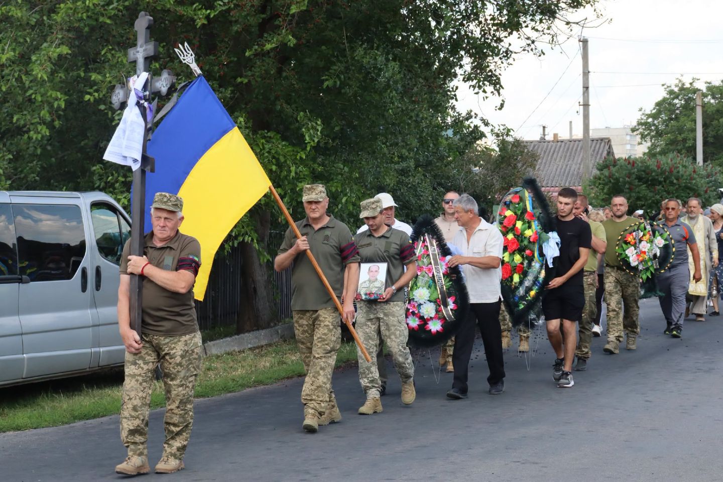 Решетилівська громада попрощалася із захисником Іваном Мелешем