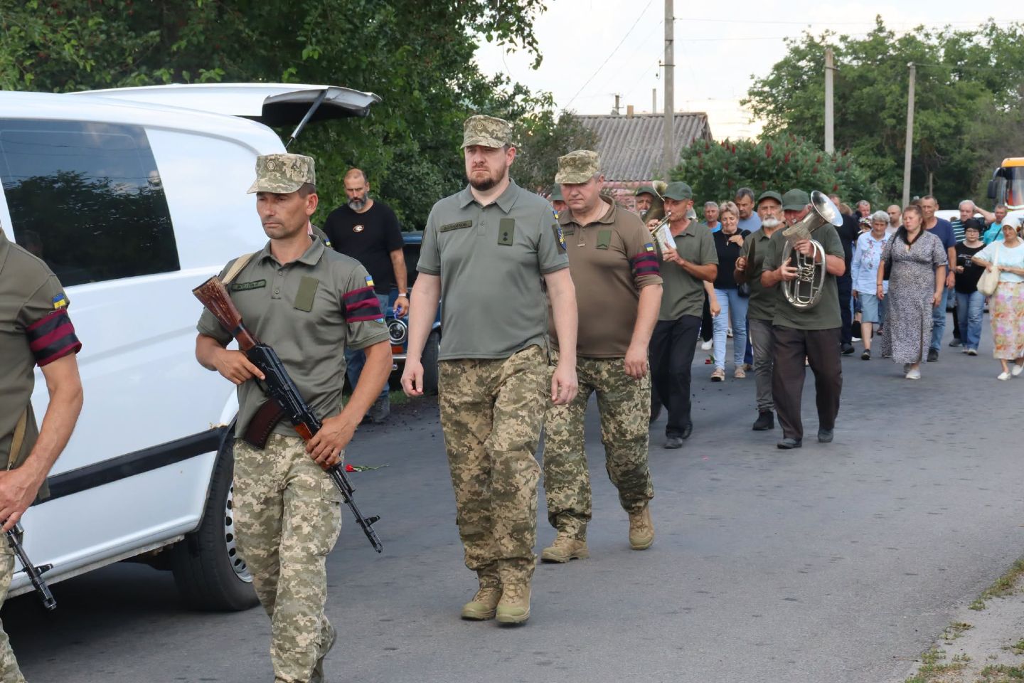 Решетилівська громада попрощалася із захисником Іваном Мелешем