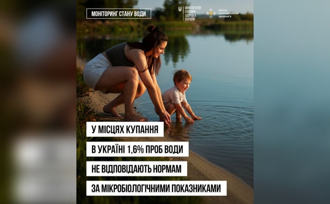 Де на Полтавщині купатися безпечно