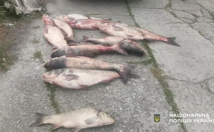 100 кг риби в мотоциклі: у Липовому затримали браконьєра