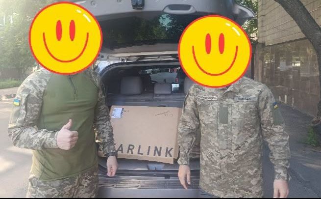 Земляку-військовослужбовцю передали Старлінк