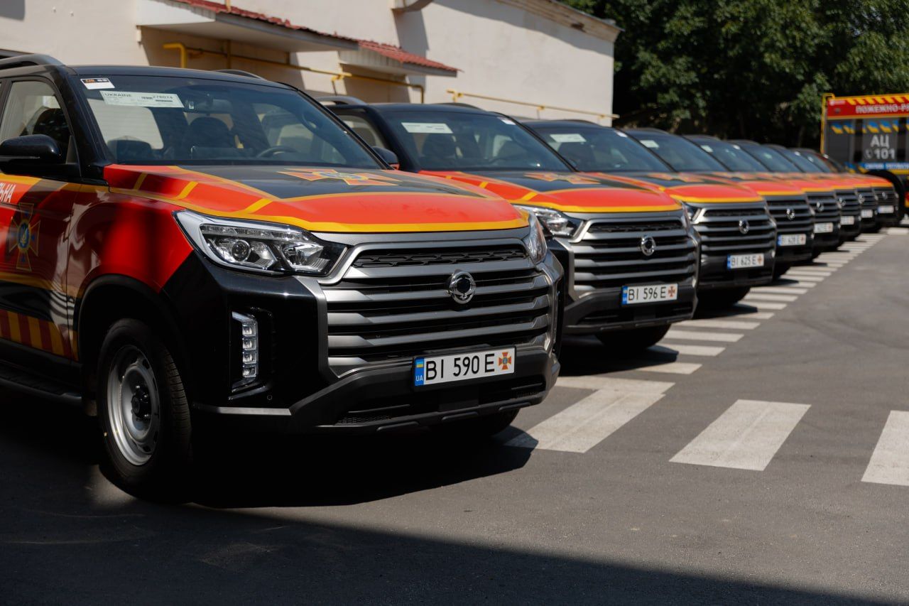 Рятувальники Полтавщини отримали 21 авто
