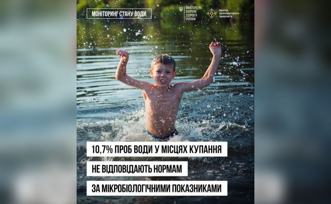 Де на Полтавщині купатися безпечно