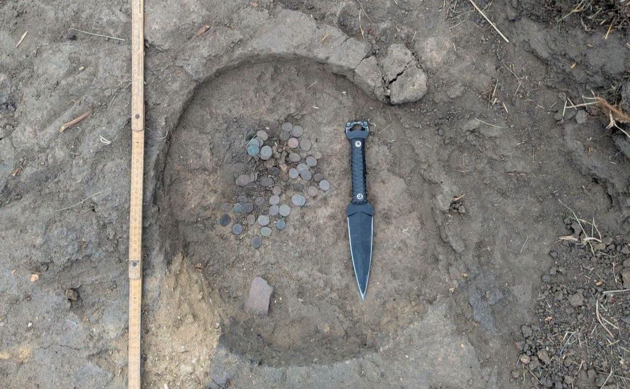 У Глинському знайшли монети часів Битви на Ворсклі