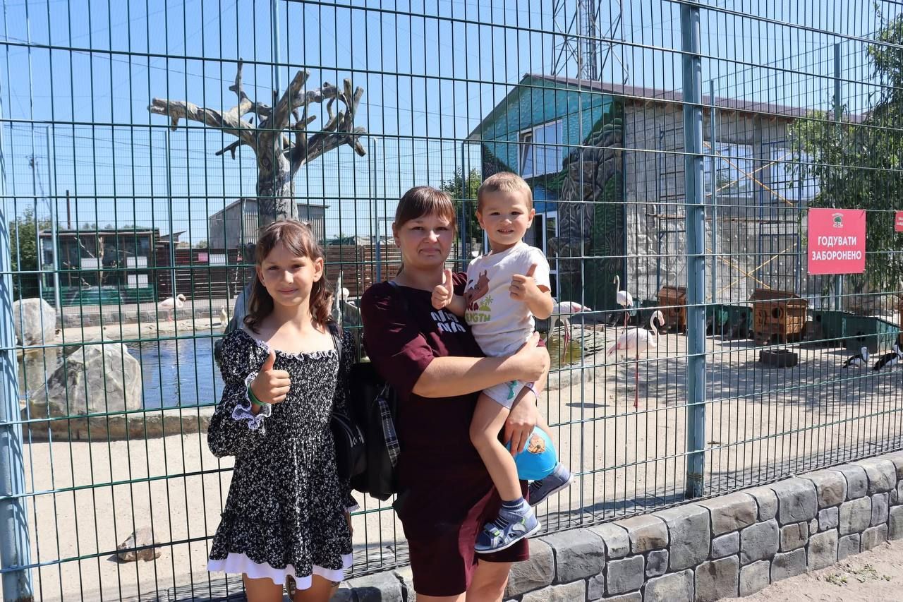 Родини ветеранів з Решетилівської громади побували у екопарку