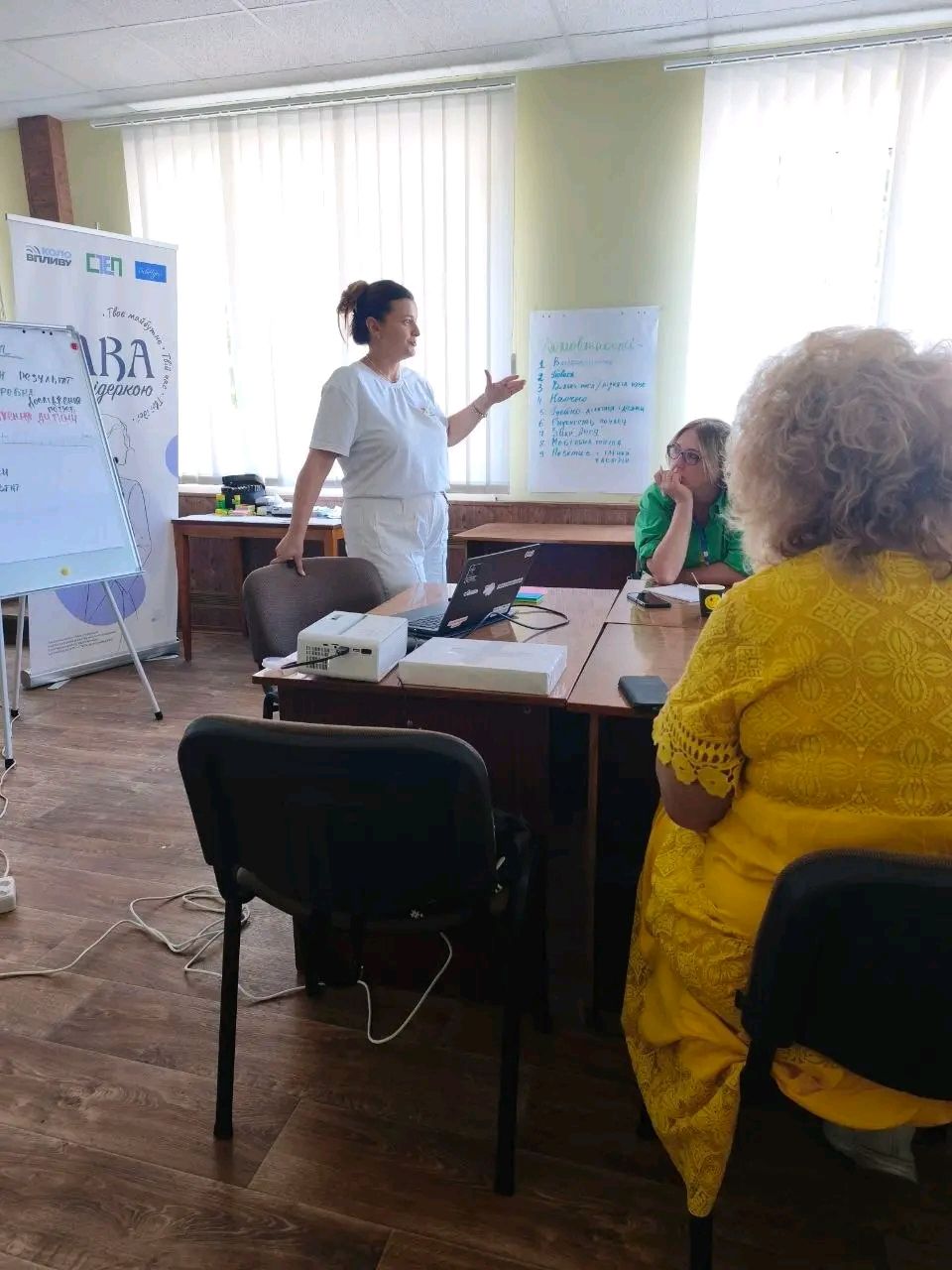 У Решетилівці стартувала освітня програма «Кава з лідеркою»