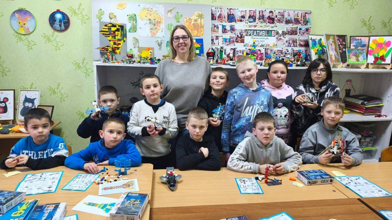 Дітей громади запрошують стати частиною гуртка «Креатив LAB»