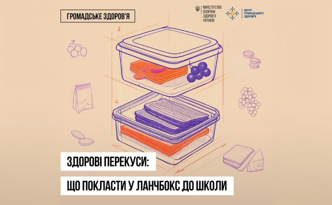 Як скласти корисний ланч-бокс для школяра: поради від МОЗ