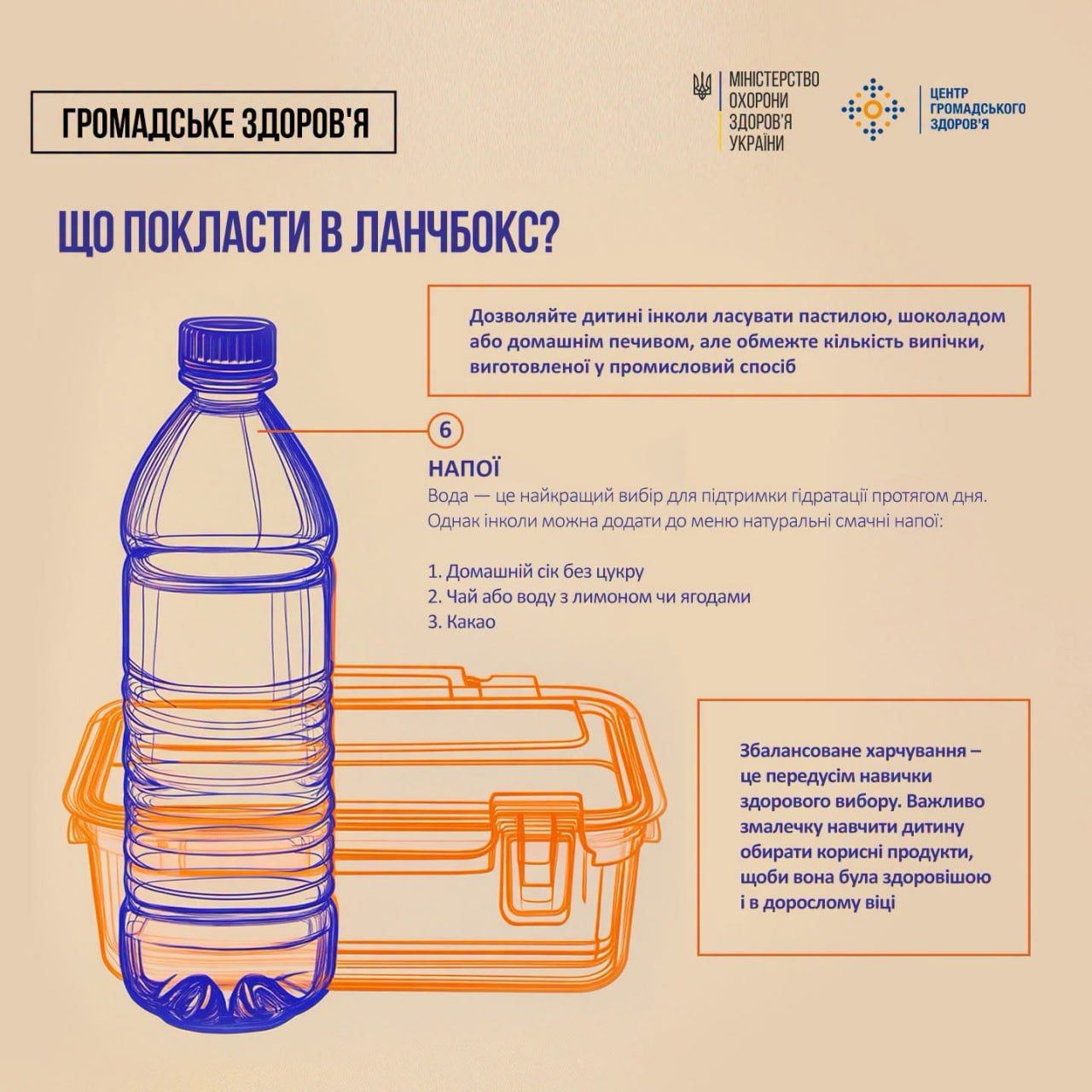 Як скласти корисний ланч-бокс для школяра: поради від МОЗ