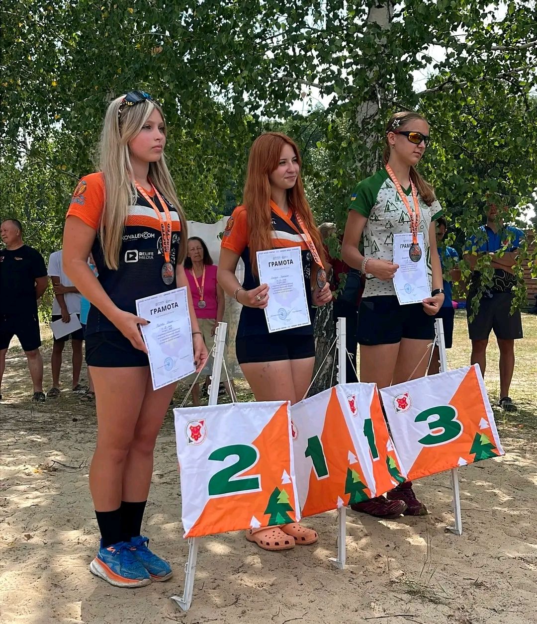 Решетилівські орієнтувальники вибороли командне золото Чемпіонату Полтавської області
