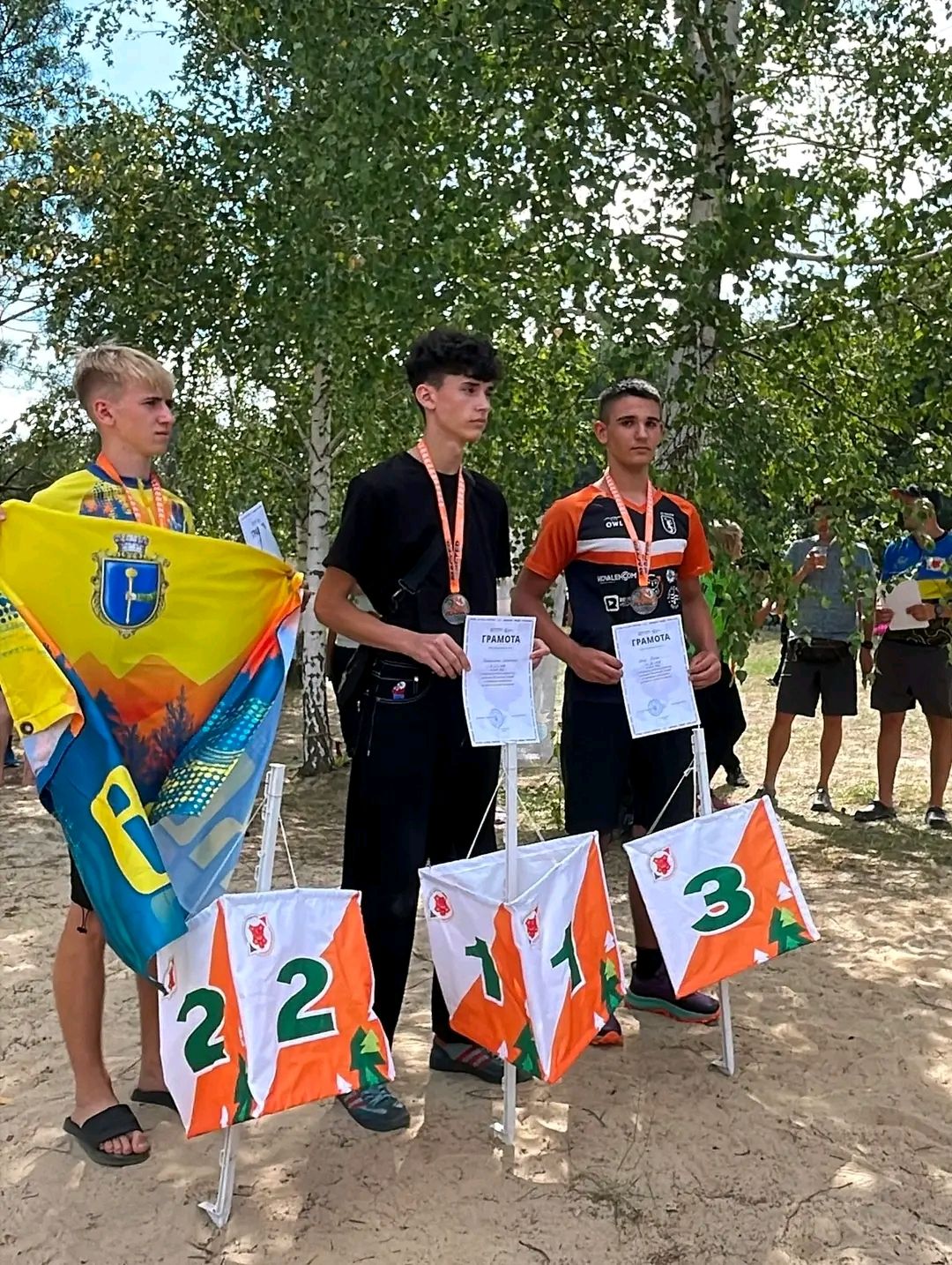 Решетилівські орієнтувальники вибороли командне золото Чемпіонату Полтавської області