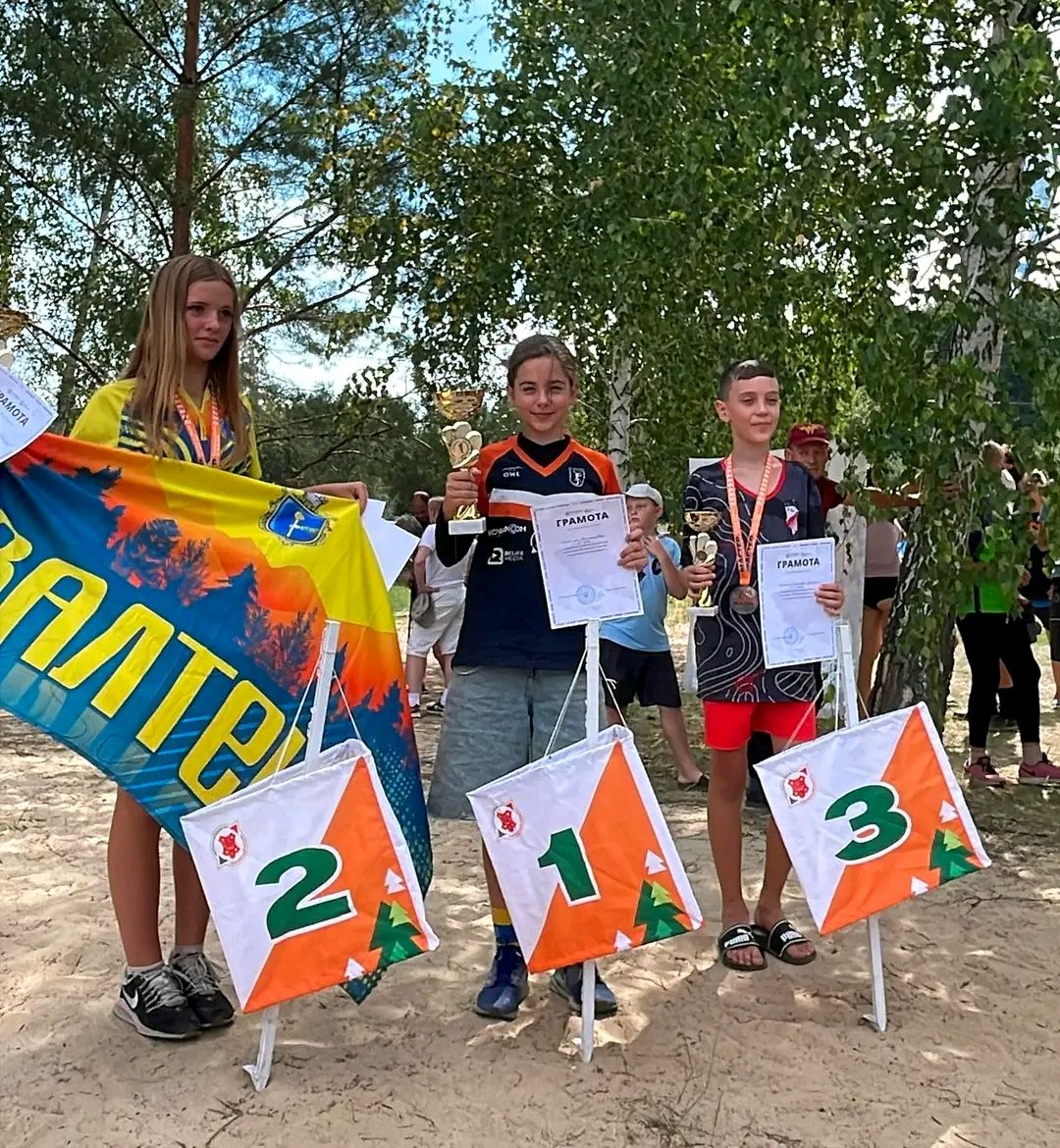 Решетилівські орієнтувальники вибороли командне золото Чемпіонату Полтавської області
