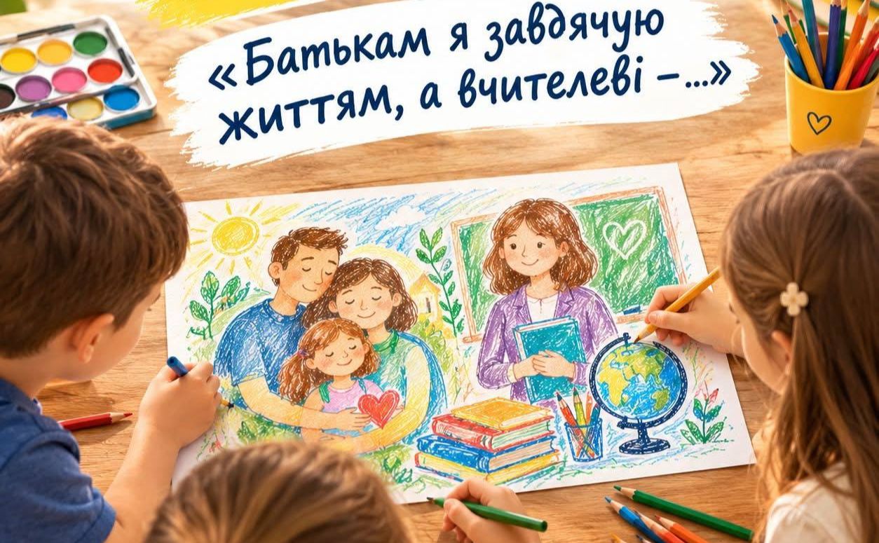 Сьогодні — останній день подачі робіт на Конкурс шкільних малюнків
