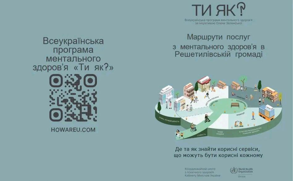 У Решетилівці розробили путівники, допомоги з ментального здоров’я