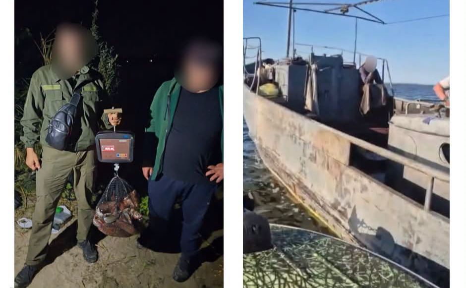 Майже 200 тисяч гривень збитків на двох: на Полтавщині затримали двох рибалок