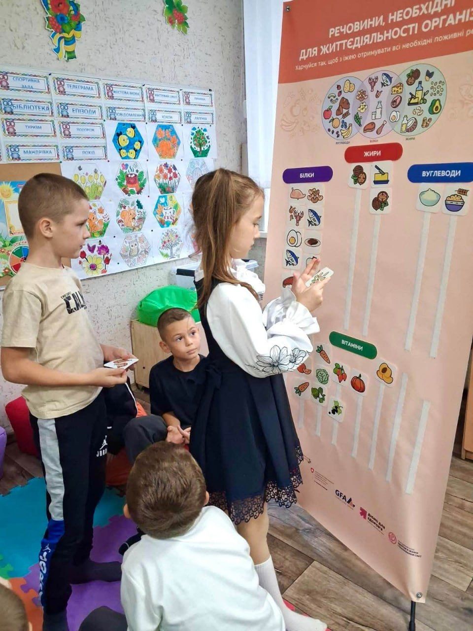 Решетилівських дітей вчать правильно харчуватися