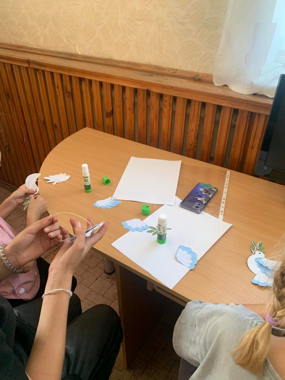 У Сухорабівській СБФ провели майстерклас до Міжнародного дня миру
