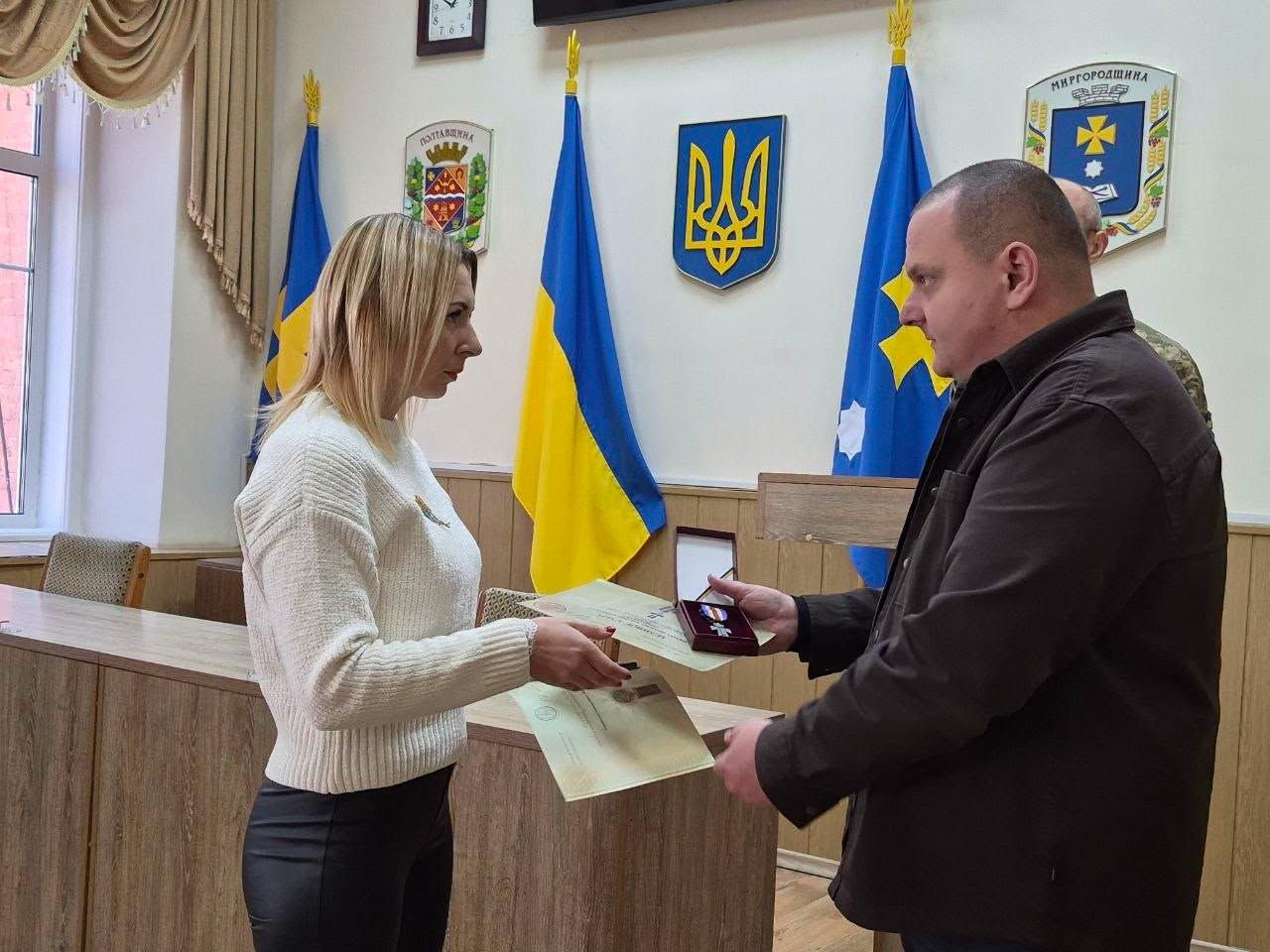 Загиблого захисника з Решетилівки Ігоря Коляку посмертно відзначили трьома високими нагородами