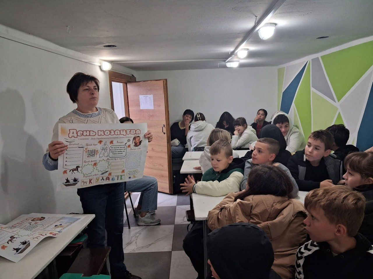 «Серця вдячності»: школярі громади взяли участь у акціях до Дня захисника України
