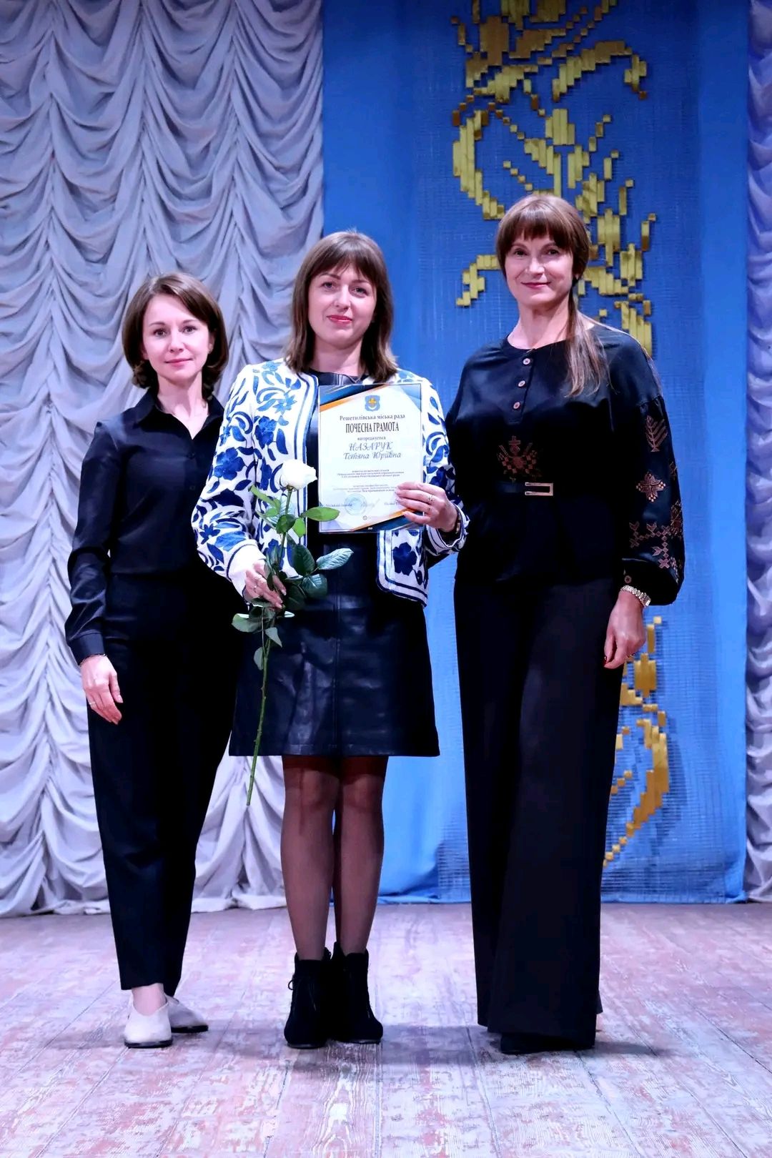 У Решетилівці привітали освітян