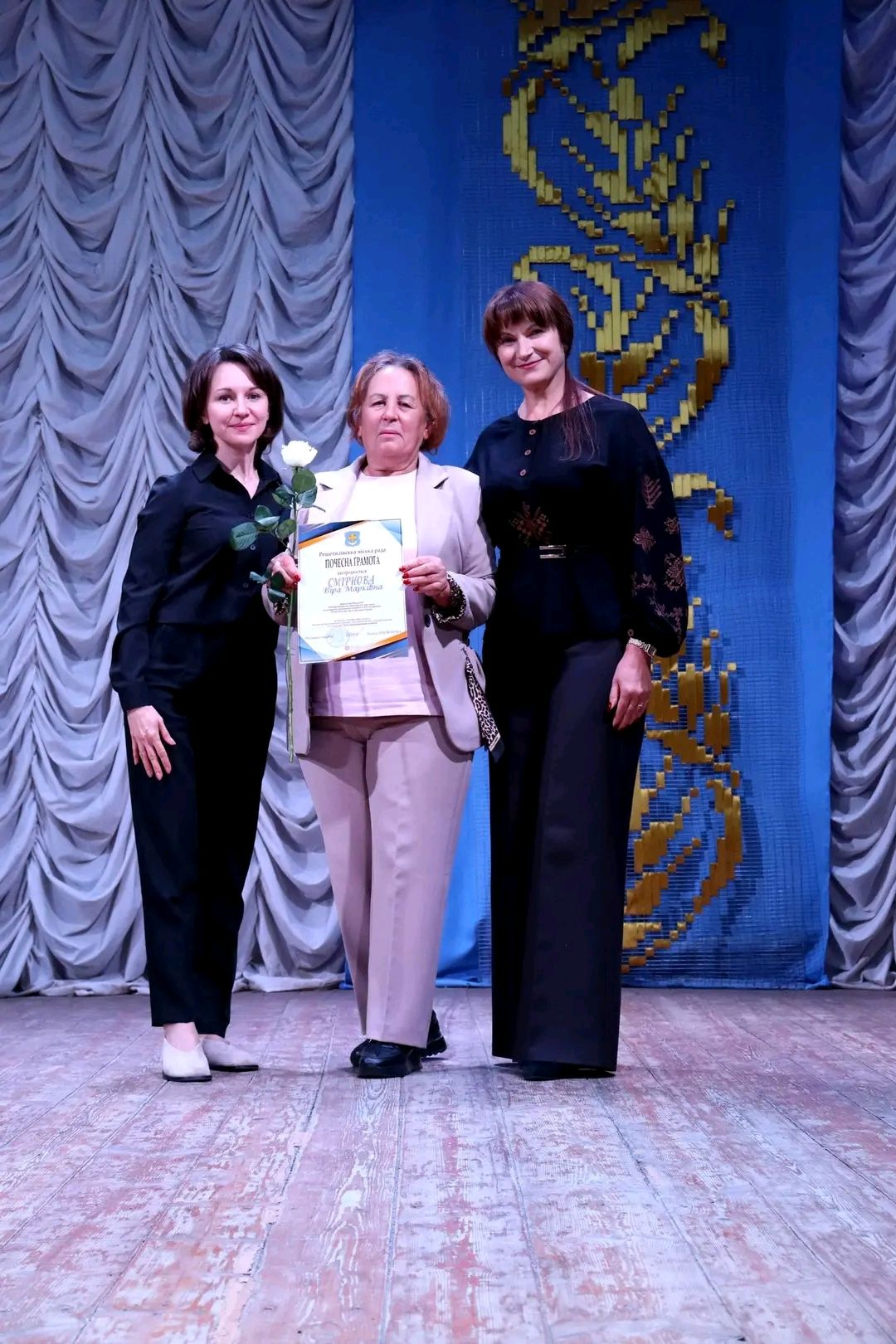 У Решетилівці привітали освітян
