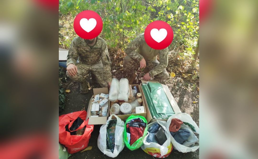 Морпіхи отримали партію допомоги із Решетилівки