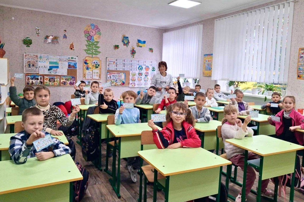 Для решетилівських школярів провели тренінгове заняття «Як берегти зір»