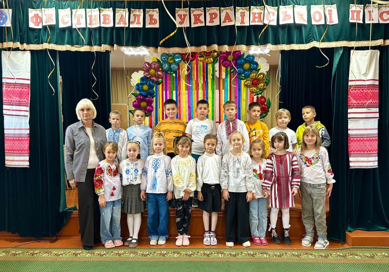 У Решетилівській «початківці» влаштували фестиваль української пісні