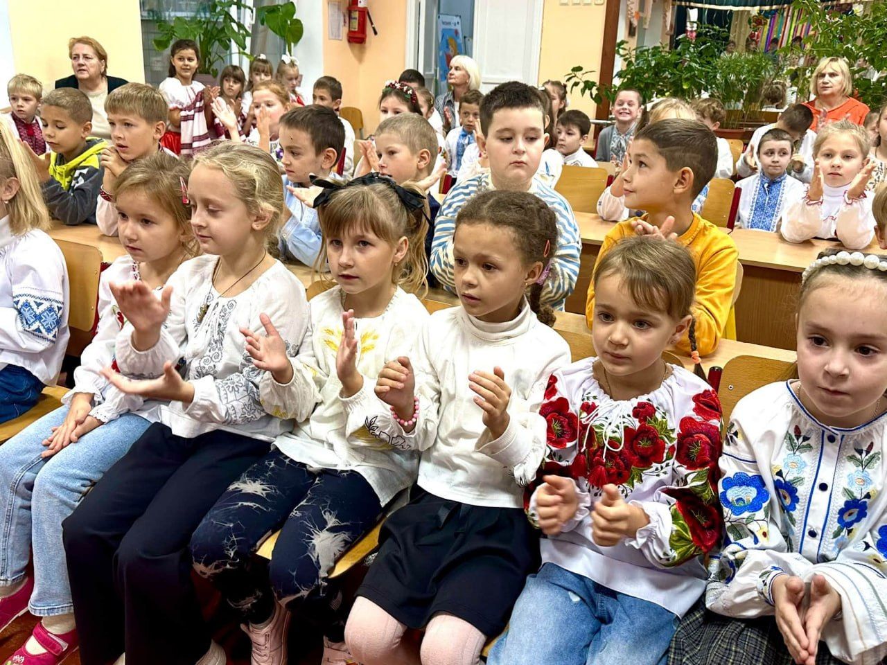 У Решетилівській «початківці» влаштували фестиваль української пісні